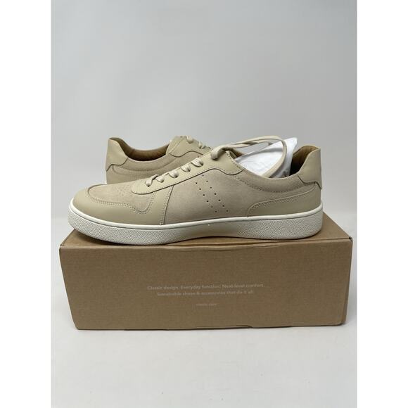 NISOLO Bria Go-To Court Sneaker Women's Size 9 Bone Leather Casual Preppy - Picture 8 of 10